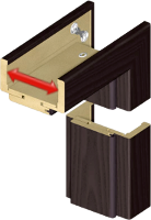 Схема устройство каса на врата