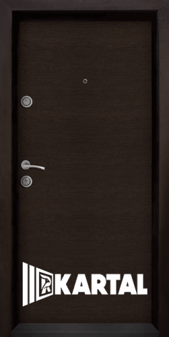 Блиндирана входна врата Kartal модел Ale Door 403 панел Wenge