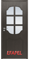 Интериорна врата Efapel 4509, цвят Черна мура