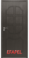 Интериорна врата Efapel 4509, цвят Черна мура