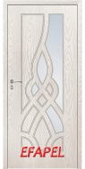 Интериорна врата Efapel 4535, цвят Бяла мура