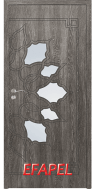 Интериорна врата Efapel 4542, цвят Сив кестен