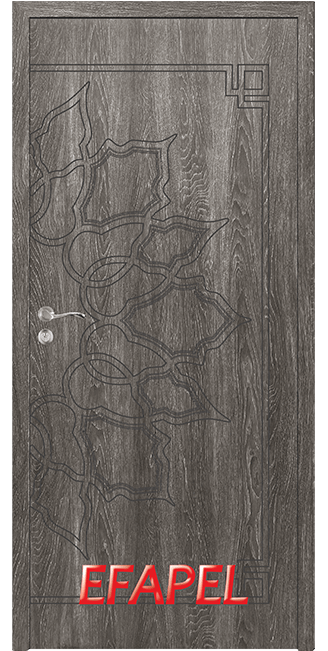 Интериорна врата Efapel 4539, цвят Сив кестен
