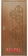 Интериорна врата Efapel 4558, цвят Императорска акация