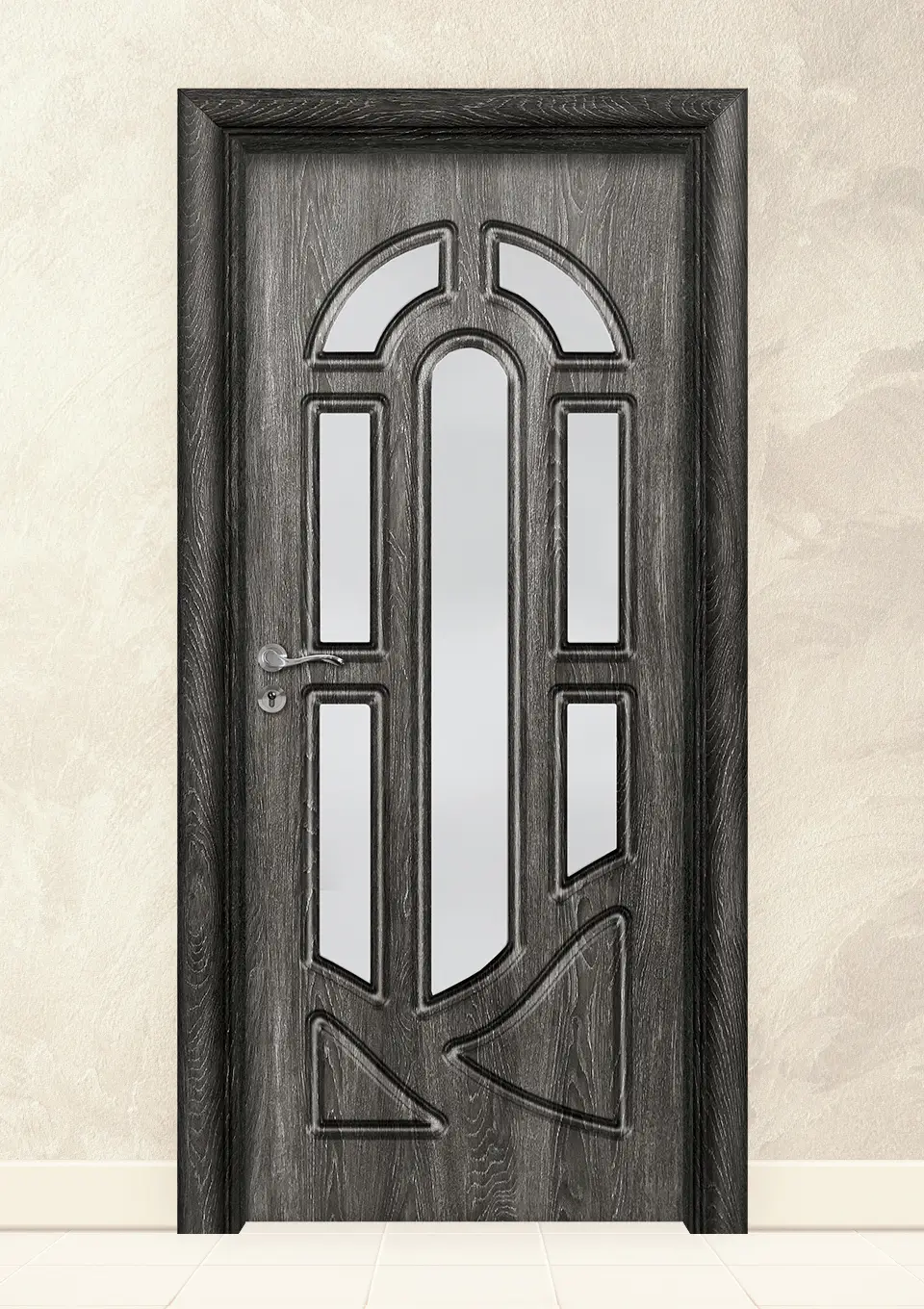 Интериорна врата Efapel модел 4512 Сив Ясен