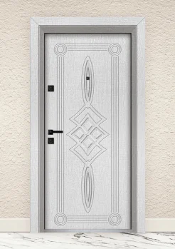 Входна врата UNISON Optima 4538p Лен