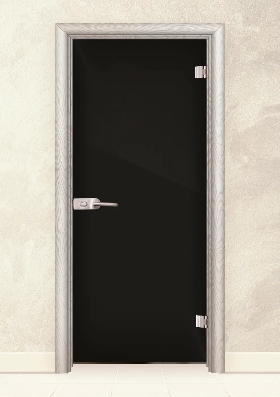 Стъклена интериорна врата Folio G 15-2 Бяла Мура