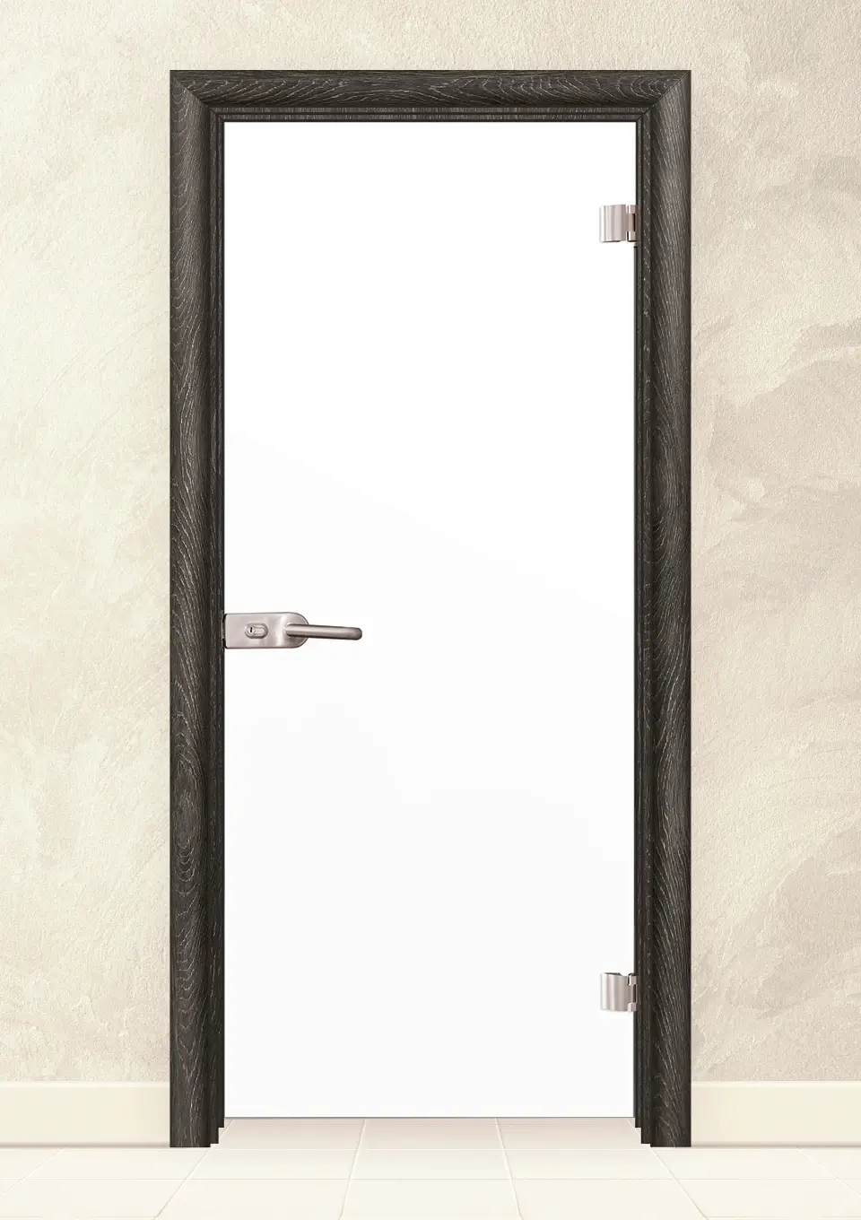 Стъклена интериорна врата Folio G 15 Сив Ясен